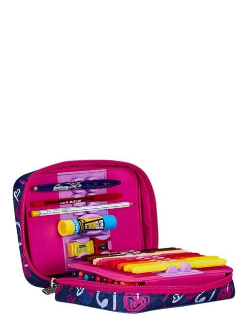 DOODLE HEART &Eacute;tui pour plaquettes de vitesse vraie marine - &Eacute;tuis et Accessoires