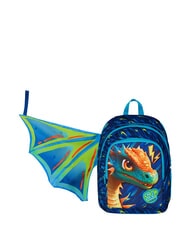 SJGANG DRAGON GLIDE Sac &agrave; dos &agrave; double compartiment orange - Sacs &agrave; dos pour l'&Eacute;cole & les Loisirs - 8