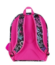 SJGANG SJ EVER FIXSTAR GIRL Sac &agrave; dos &agrave; double compartiment Noir - Sacs &agrave; dos pour l'&Eacute;cole & les Loisirs - 3