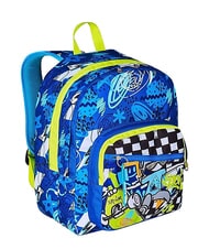 SJGANG SJ EVER SKATE BOY Sac &agrave; dos &agrave; double compartiment Pineneedle - Sacs &agrave; dos pour l'&Eacute;cole & les Loisirs - 2