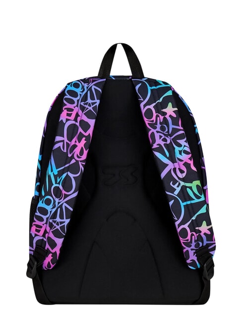 LOVELY ELEMENTS Sac &agrave; dos &agrave; double compartiment fuxiafluo - Sacs &agrave; dos pour l'&Eacute;cole & les Loisirs