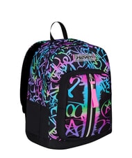 SEVEN LOVELY ELEMENTS Sac &agrave; dos &agrave; double compartiment fuxiafluo - Sacs &agrave; dos pour l'&Eacute;cole & les Loisirs - 4
