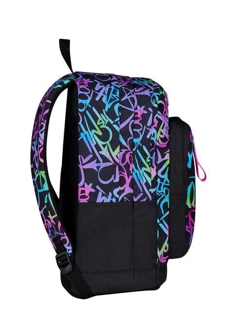 LOVELY ELEMENTS Sac &agrave; dos &agrave; double compartiment fuxiafluo - Sacs &agrave; dos pour l'&Eacute;cole & les Loisirs