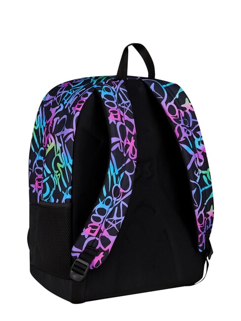 LOVELY ELEMENTS Sac &agrave; dos &agrave; double compartiment fuxiafluo - Sacs &agrave; dos pour l'&Eacute;cole & les Loisirs