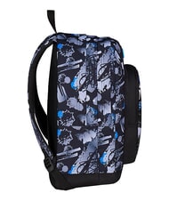 SEVEN HUE E WRITES Sac &agrave; dos &agrave; double compartiment bleu r&eacute;flexe - Sacs &agrave; dos pour l'&Eacute;cole & les Loisirs - 2