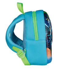 SJGANG FANCY ANIMALS Petit sac &agrave; dos avec poche lat&eacute;rale turquoise vif - Sacs &agrave; dos pour l'&Eacute;cole & les Loisirs - 2