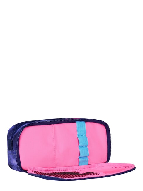 SHADY DYE GIRL Trousse &agrave; crayons, double pochette violet - &Eacute;tuis et Accessoires