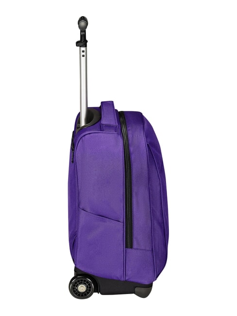 SOLID GRS Sac &agrave; dos trolley &agrave; 2 roues, fixe violet royal - Sacs &agrave; dos &agrave; roulettes