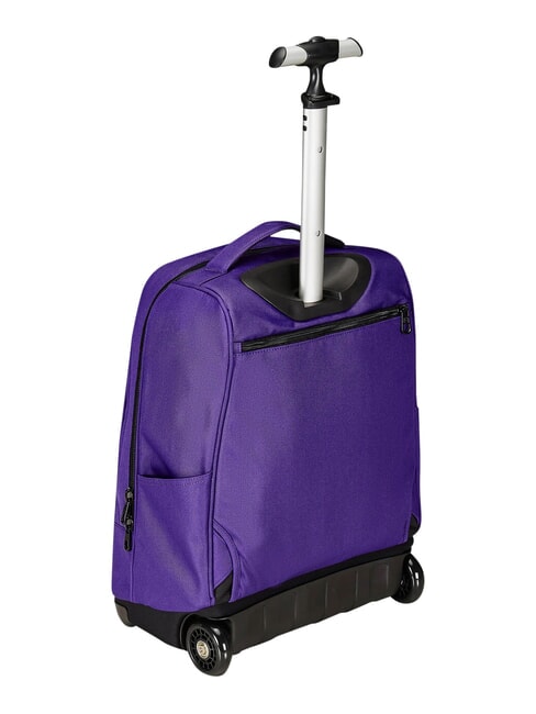 SOLID GRS Sac &agrave; dos trolley &agrave; 2 roues, fixe violet royal - Sacs &agrave; dos &agrave; roulettes