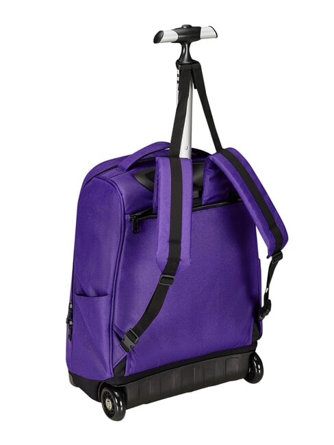 SOLID GRS Sac &agrave; dos trolley &agrave; 2 roues, fixe violet royal - Sacs &agrave; dos &agrave; roulettes