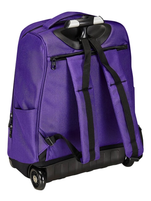 SOLID GRS Sac &agrave; dos trolley &agrave; 2 roues, fixe violet royal - Sacs &agrave; dos &agrave; roulettes
