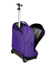 INVICTA SOLID GRS Sac &agrave; dos trolley &agrave; 2 roues, fixe violet royal - Sacs &agrave; dos &agrave; roulettes - 8