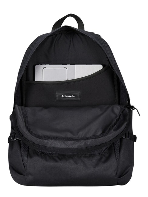 INVICT-ACT PLUS FIBRA OTTICA Sac &agrave; dos pour ordinateur portable 14" Noir - Sacs &agrave; dos pour l'&Eacute;cole & les Loisirs