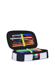 JUVENTUS MAGIC GOAL Trousse Juventus, &eacute;tui rapide RAYURE NOIR / BLANC - &Eacute;tuis et Accessoires - 4