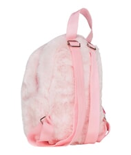 SJGANG PLUSHY ANIMALS Mini sac &agrave; dos en fourrure poup&eacute;e rose - Sacs &agrave; dos pour l'&Eacute;cole & les Loisirs - 2