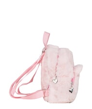 SJGANG PLUSHY ANIMALS Mini sac &agrave; dos en fourrure poup&eacute;e rose - Sacs &agrave; dos pour l'&Eacute;cole & les Loisirs - 4