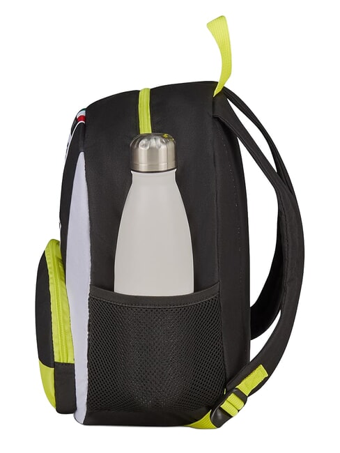 ASILO Sac &agrave; dos Juventus RAYURE NOIR / BLANC - Sacs &agrave; dos pour l'&Eacute;cole & les Loisirs