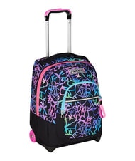SEVEN SPRINKLING Sac &agrave; dos trolley &agrave; 2 roues, fixe fuxiafluo - Sacs &agrave; dos &agrave; roulettes - 3