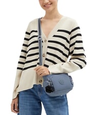 KIPLING GABBIE MINI sac d'&eacute;paule pierre bleue - Sacs pour Femme - 4