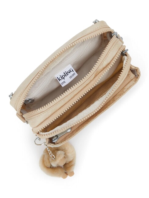 ABANU  mini-sacs beige paillet&eacute; - Sacs pour Femme