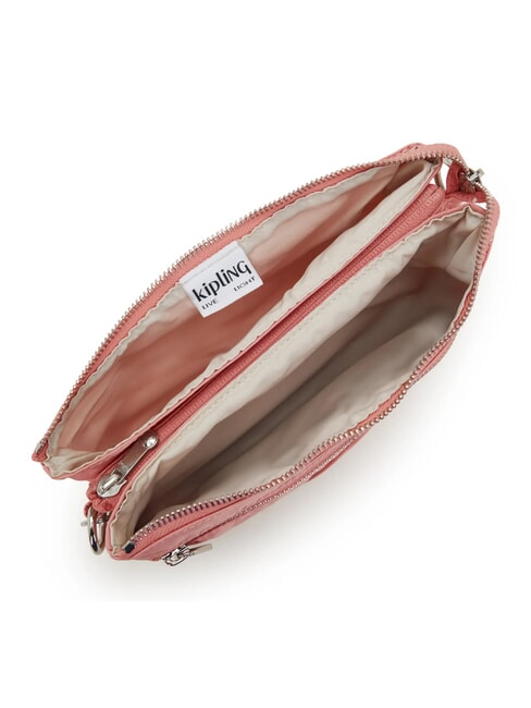 RIRI ZIP sac bandouli&egrave;re &eacute;pices roses - Sacs pour Femme