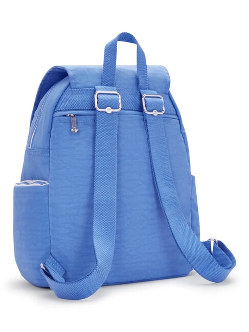 CITY ZIP S Sac &agrave; dos avec rabat cocktail bleu - Sacs pour Femme
