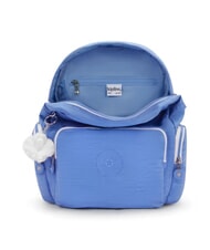 KIPLING CITY ZIP S Sac &agrave; dos avec rabat cocktail bleu - Sacs pour Femme - 3
