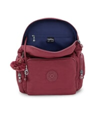 KIPLING CITY ZIP S Sac &agrave; dos avec rabat vin de salon - Sacs pour Femme - 3