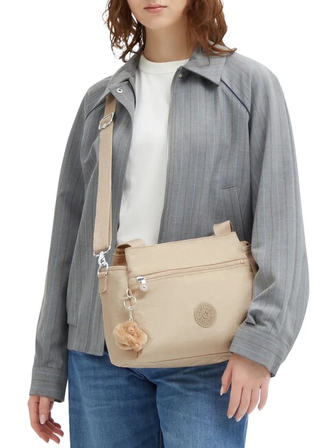 ELYSIA Sac bandouli&egrave;re, avec bandouli&egrave;re beige paillet&eacute; - Sacs pour Femme