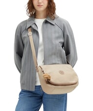 KIPLING EARTHBEAT M sac bandouli&egrave;re beige paillet&eacute; - Sacs pour Femme - 2