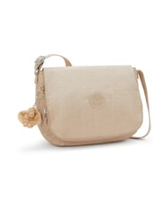 KIPLING EARTHBEAT M sac bandouli&egrave;re beige paillet&eacute; - Sacs pour Femme - 3
