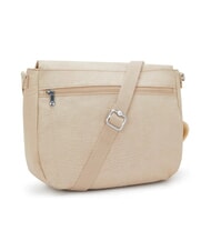 KIPLING EARTHBEAT M sac bandouli&egrave;re beige paillet&eacute; - Sacs pour Femme - 4