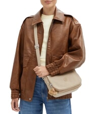 KIPLING EARTHBEAT S sac bandouli&egrave;re beige paillet&eacute; - Sacs pour Femme - 5