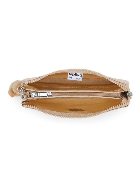 CREATIVITY L N&eacute;cessaire beige paillet&eacute; - Sacs pour Femme