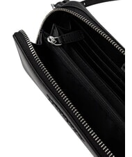 TOMMY HILFIGER TJ MUST Portefeuille zipp&eacute; avec bandouli&egrave;re le noir - Portefeuilles Femme - 4