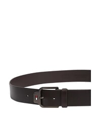 TOMMY HILFIGER TJ SCANTON ceinture en cuir marron fonc&eacute; - Ceintures - 3