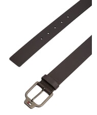 TOMMY HILFIGER TJ SCANTON ceinture en cuir marron fonc&eacute; - Ceintures - 4