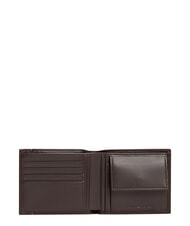 TOMMY HILFIGER TH CENTRAL portefeuille en cuir caf&eacute; en grains - Portefeuilles Homme - 4