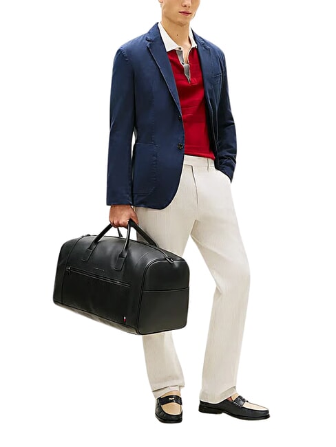 TH WOVEN Sac &agrave; main le noir - Sacs de voyage