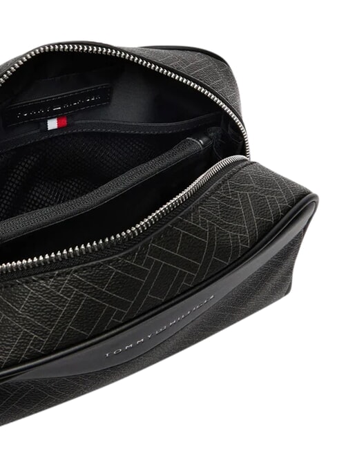 TH FLAG MONOGRAM &Eacute;tui &agrave; beaut&eacute; le noir - Trousses