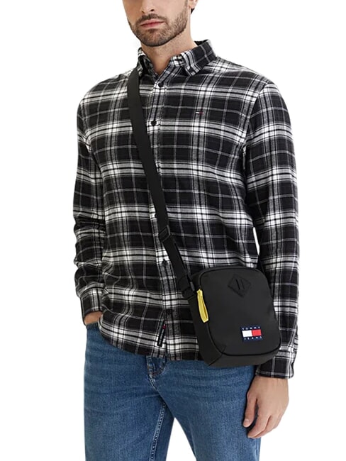 TJ DAILY ELEVATED sac bandouli&egrave;re le noir - Sacs en Bandouli&egrave;res pour Homme