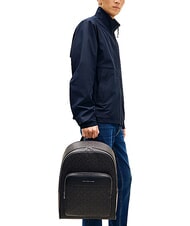 TOMMY HILFIGER TH FLAG MONOGRAM Sac &agrave; dos le noir - Sacs &agrave; dos pour l'&Eacute;cole & les Loisirs - 2