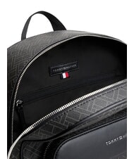 TOMMY HILFIGER TH FLAG MONOGRAM Sac &agrave; dos le noir - Sacs &agrave; dos pour l'&Eacute;cole & les Loisirs - 5