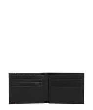 TOMMY HILFIGER TH CENTRAL Portefeuille avec porte-cartes, en cuir le noir - Portefeuilles Homme - 3