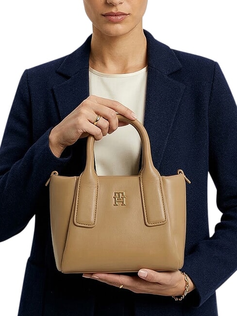 TH ESSENTIAL Mini sac bandouli&egrave;re toile safari - Sacs pour Femme