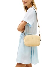 TOMMY HILFIGER POPETTE Mini sac bandouli&egrave;re mono sable - Sacs pour Femme - 2