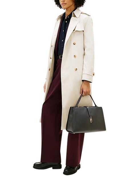 TH LIBRE Sac &agrave; main, taille moyenne le noir - Sacs pour Femme