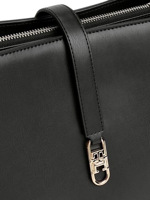 TH LIBRE Sac &agrave; main, taille moyenne le noir - Sacs pour Femme