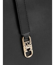 TOMMY HILFIGER TH LIBRE Sac &agrave; main, taille moyenne le noir - Sacs pour Femme - 7