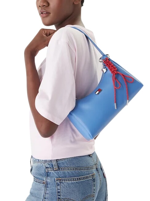 TJ CITY CHARM sac bandouli&egrave;re sph&egrave;re bleue - Sacs pour Femme